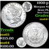 Image 1 : 1900-p Morgan Dollar $1 Grades Choice+ Unc