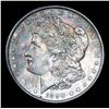 Image 2 : ***Auction Highlight*** 1890-p Rainbow Toned Morgan Dollar $1 Graded Choice+ Unc By USCG (fc)