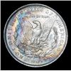 Image 3 : ***Auction Highlight*** 1890-p Rainbow Toned Morgan Dollar $1 Graded Choice+ Unc By USCG (fc)
