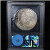 Image 5 : ***Auction Highlight*** 1890-p Rainbow Toned Morgan Dollar $1 Graded Choice+ Unc By USCG (fc)