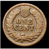 Image 3 : 1864 L Indian Cent 1c Grades f+