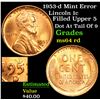 Image 1 : 1953-d Mint Error Lincoln Cent 1c Grades Choice Unc RD
