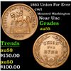 Image 1 : 1863 Union For Ever Civil War Token 1c Grades Choice AU