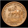 Image 2 : 1863 Union For Ever Civil War Token 1c Grades Choice AU