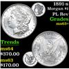 Image 1 : 1891-s Morgan Dollar $1 Grades Select+ Unc