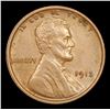 Image 2 : 1913-p Lincoln Cent 1c Grades Select Unc BN