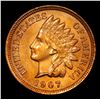 Image 2 : ***Auction Highlight*** 1907 Indian Cent 1c Graded GEM Unc RD By USCG (fc)