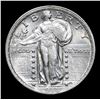 Image 2 : 1918-p Standing Liberty Quarter 25c Grades Choice AU/BU Slider FH