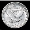 Image 3 : 1918-p Standing Liberty Quarter 25c Grades Choice AU/BU Slider FH
