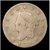 Image 2 : 1823/2 N-1 Coronet Head Large Cent 1c Grades vg+