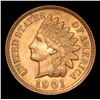 Image 2 : ***Auction Highlight*** 1901 Indian Cent 1c Graded GEM Unc RD By USCG (fc)