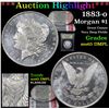 Image 1 : ***Auction Highlight*** 1883-o Morgan Dollar $1 Graded GEM Unc DMPL By USCG (fc)