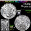Image 1 : ***Auction Highlight*** 1892-p Morgan Dollar $1 Graded Select+ Unc By USCG (fc)