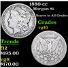 Image 1 : 1880-cc Morgan Dollar $1 Grades vg+