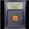 Image 4 : ***Auction Highlight*** 1928-d Lincoln Cent 1c Graded Choice+ Unc RD By USCG (fc)