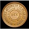 Image 3 : 1863 Shoot Him on the Spot Dix Civil War Token 1c Grades Select Unc BN