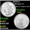 Image 1 : 1879-o Morgan Dollar $1 Grades Select Unc