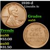 Image 1 : 1926-d Lincoln Cent 1c Grades Select AU