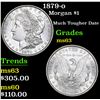 Image 1 : 1879-o Morgan Dollar $1 Grades Select Unc