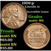 Image 1 : 1909-p Lincoln Cent 1c Grades Choice+ Unc BN