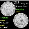 Image 1 : 1860-p Seated Liberty Quarter 25c Grades Choice AU