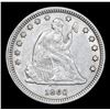 Image 2 : 1860-p Seated Liberty Quarter 25c Grades Choice AU