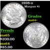 Image 1 : 1898-o Morgan Dollar $1 Grades Choice+ Unc