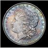 Image 2 : 1885-p Rainbow Toned Morgan Dollar $1 Grades Choice+ Unc