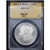 Image 2 : ANACS 1884-o Morgan Dollar $1 Graded Choice Unc DMPL By ANACS
