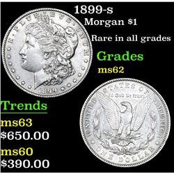 1899-s Morgan Dollar $1 Grades Select Unc