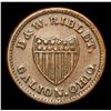 Image 2 : (1863) Ohio Civil War Token 1c Grades Select AU