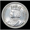 Image 2 : ***Auction Highlight*** 1893 Isabella Isabella Quarter 25c Graded Choice+ Unc By USCG (fc)