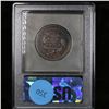 Image 5 : ***Auction Highlight*** 1845 Braided Hair Large Cent 1c Graded Select Unc BN By USCG (fc)