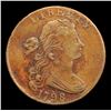 Image 2 : ***Auction Highlight*** 1798 Draped Bust Large Cent 1c Graded AU, Almost Unc By USCG (fc)