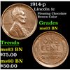 Image 1 : 1914-p Lincoln Cent 1c Grades Select Unc BN