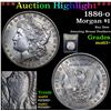 Image 1 : ***Auction Highlight*** 1886-o Morgan Dollar $1 Graded Select+ Unc By USCG (fc)