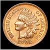 Image 2 : 1902 Indian Cent 1c Grades Choice+ Unc RB