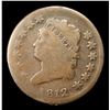 Image 2 : 1812 Classic Head Large Cent 1c Grades vg+