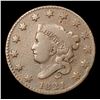 Image 2 : ***Auction Highlight*** 1821 Coronet Head Large Cent 1c Graded vf+ By USCG (fc)