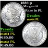 Image 1 : 1886-p Morgan Dollar $1 Grades Choice Unc PL