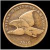 Image 2 : 1858 SL Flying Eagle Cent 1c Grades f+