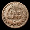 Image 3 : 1874 Indian Cent 1c Grades vg+