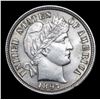 Image 2 : ***Auction Highlight*** 1897-p Barber Dime 10c Graded GEM+ Unc By USCG (fc)