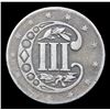 Image 3 : 1856 Three Cent Silver 3cs Grades f+