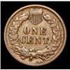 Image 3 : 1891 Indian Cent 1c Grades vf+