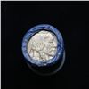 Image 2 : Buffalo Nickel Shotgun Roll in Old Bank Style Wrapper 1923 & d Mint Ends . .