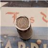 Image 2 : Mixed small cents 1c orig shotgun roll, 1919-s Wheat Cent, 1896 Indian Cent other end