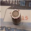 Image 2 : Mixed small cents 1c orig shotgun roll, 1857 Flying Eagle, 1895 Indian Cent other end