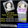Image 1 : Proof 1998-s Jefferson nickel 5c roll, 40 pieces