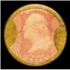 Image 2 : ***Auction Highlight*** Take Ayer's Pills, 3c Rose (EP9) Encased Postage 3c Grades vf++ (fc)